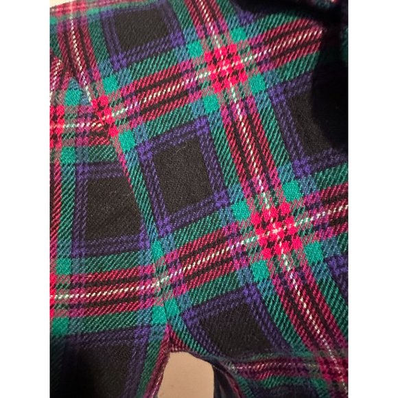 Rare find! Petite Pendleton Pure Virgin Wool Plaid Lined Blazer with Shoulder pa - Picture 3 of 12